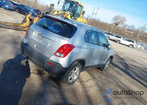 2015 Chevrolet Trax 1Ls z USA, uszkodzony, nr VIN KL7CJPSB7FB182632